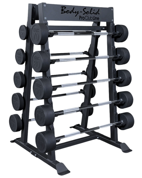 Body-Solid SBBR100 Fixed Weight Barbell Rack (New)