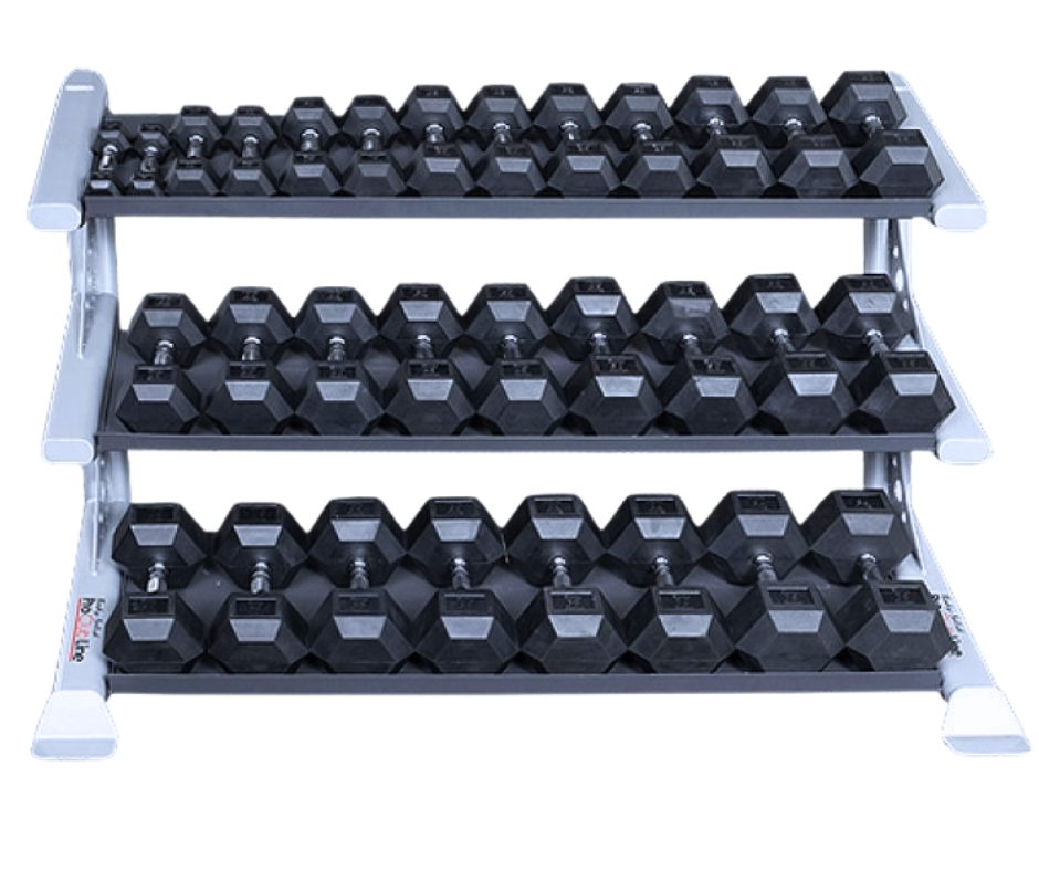 Body-Solid SDKR1000DB 3-Tier PCL Dumbbell Rack (New)