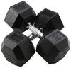 Body Solid SDRS550 Rubber Coated Hex Dumbbell Set 5 to 50 lbs. (New)