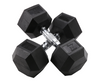 Body Solid SDRS550 Rubber Coated Hex Dumbbell Set 5 to 50 lbs. (New)