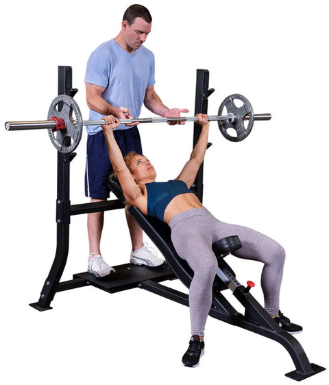 Body-Solid SOIB250 Pro Clubline Olympic Incline Bench (New)
