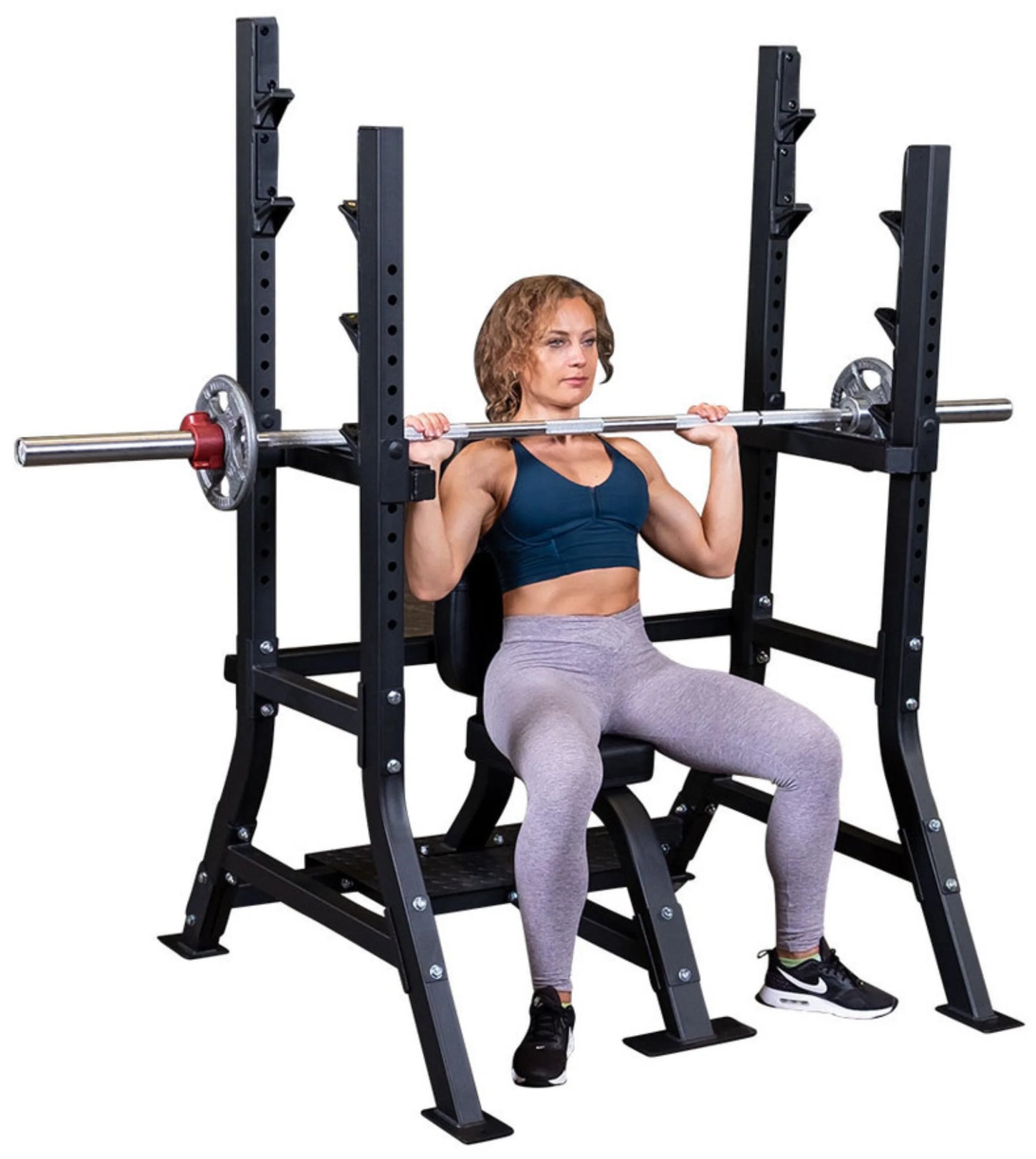 Body-Solid SOSB250 Pro Clubline Olympic Shoulder Press Bench (New)