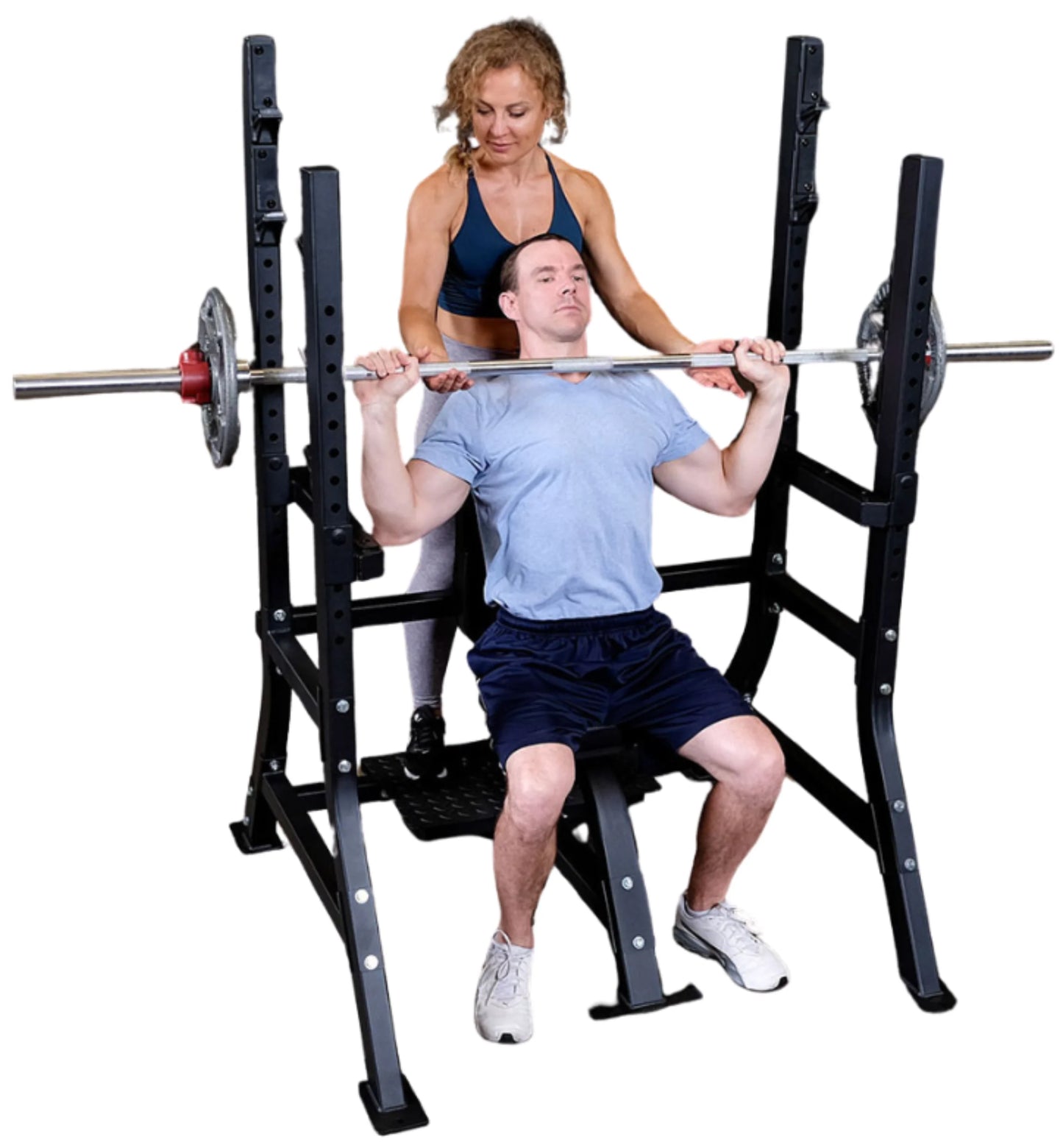 Body-Solid SOSB250 Pro Clubline Olympic Shoulder Press Bench (New)