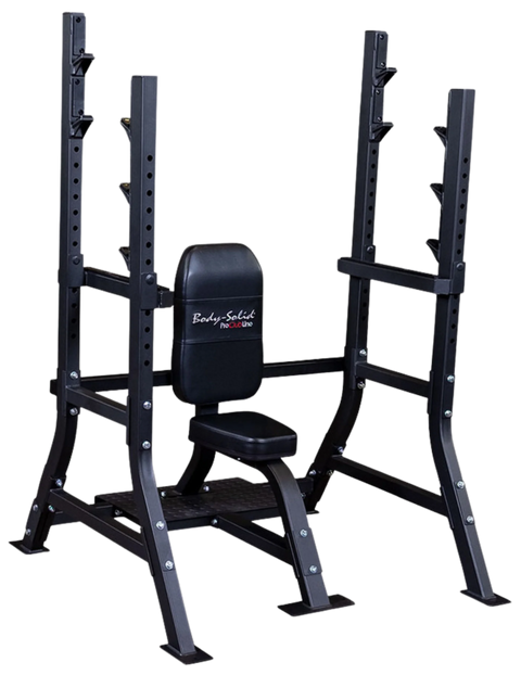 Body-Solid SOSB250 Pro Clubline Olympic Shoulder Press Bench (New)
