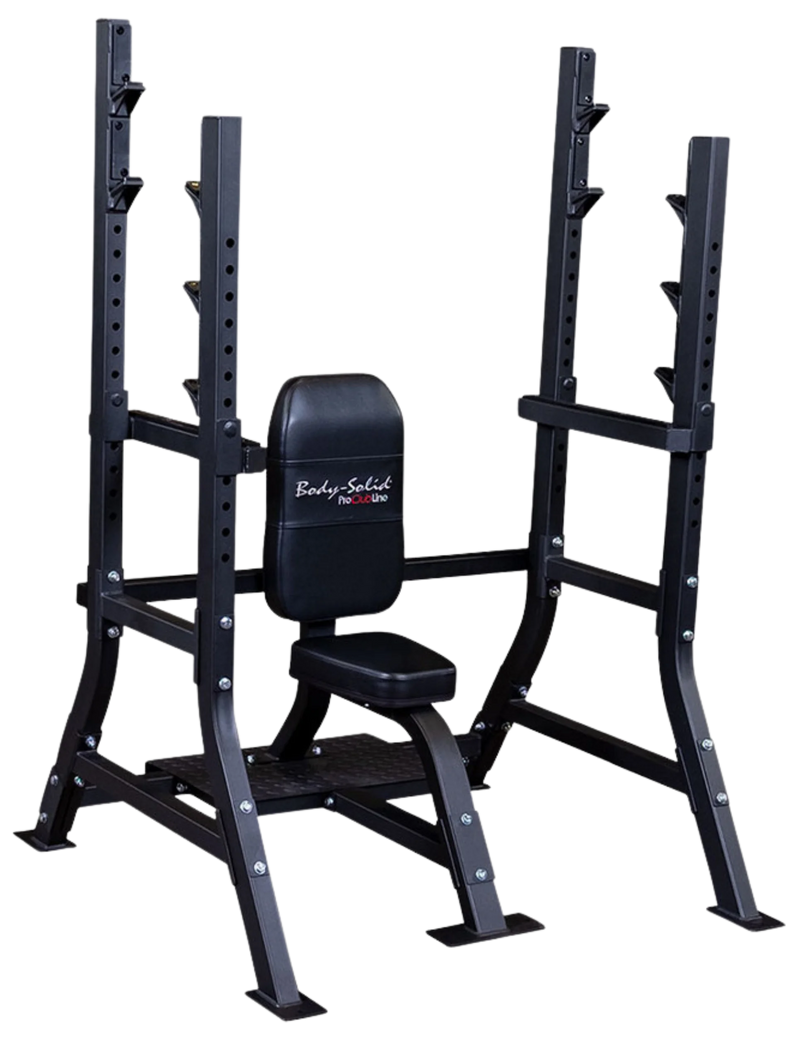 Body-Solid SOSB250 Pro Clubline Olympic Shoulder Press Bench (New)
