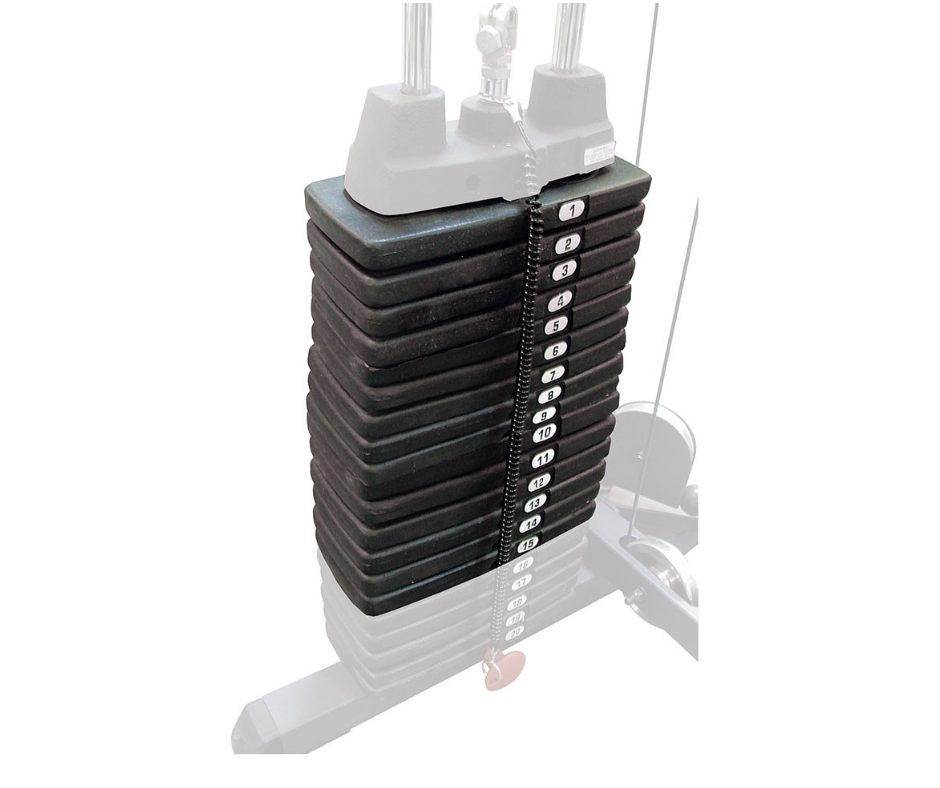 Body Solid SP150 150lb Selectorized Weight Stack (New) Image
