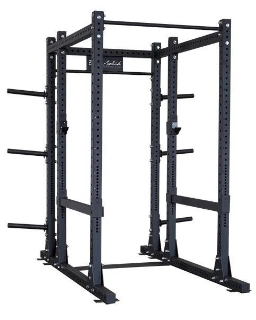 Body-Solid SPR1000BackP5 Extended Power Rack w/Adjustable Commercial Bench (New)