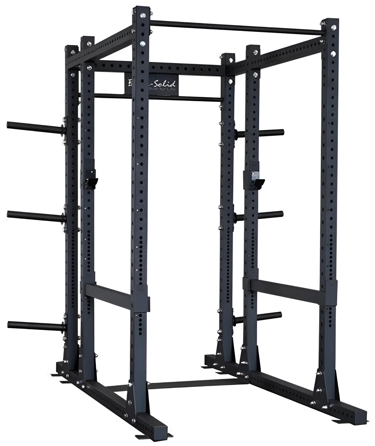 Body-Solid SPR1000BackP5 Extended Power Rack w/Adjustable Commercial Bench (New)