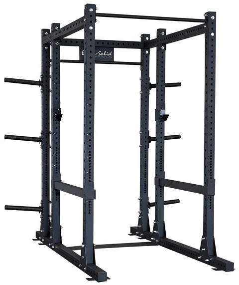 Body-Solid SPR1000BackP5 Extended Power Rack w/Adjustable Commercial Bench (New)