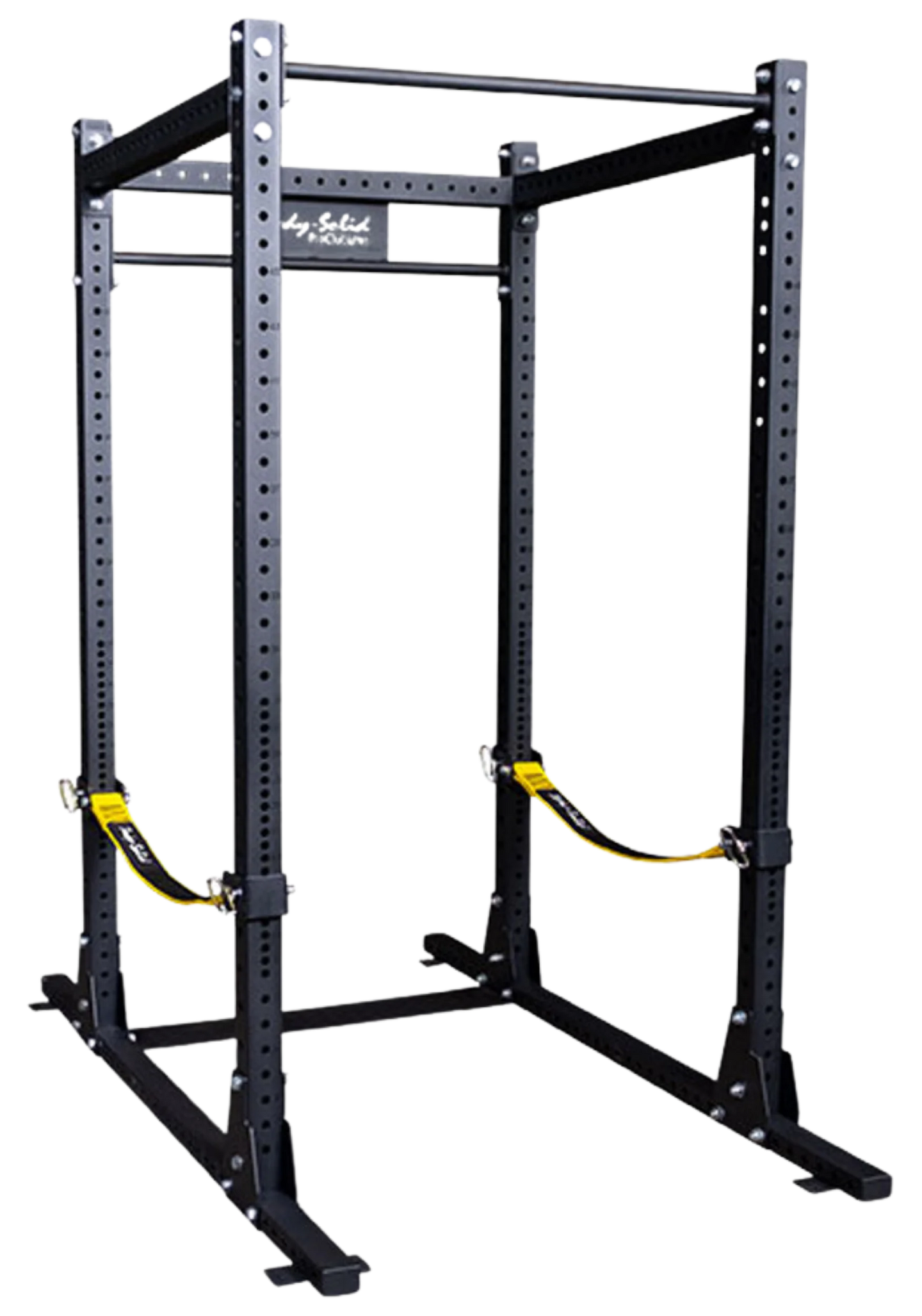 Body-Solid SPR1000SS Commercial Power Rack w/Power Rack Strap Safeties - Angled View