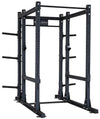Body-Solid SPR1000SSBackP5 Extended Power Rack w/Adjustable Commercial Bench and Power Rack Strap Safeties (New)