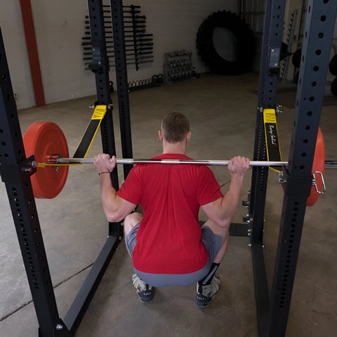 Body-Solid SPR1000SSBack Extended Power Rack w/Power Rack Strap Safeties (New)