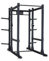 Body-Solid SPR1000SSBackP5 Extended Power Rack w/Adjustable Commercial Bench and Power Rack Strap Safeties (New) Image 2