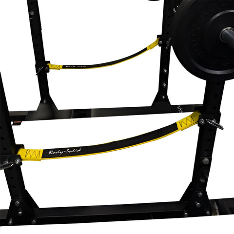 Body-Solid SPR1000SSDB Double Power Rack Package w/Power Rack Strap Safeties (New)