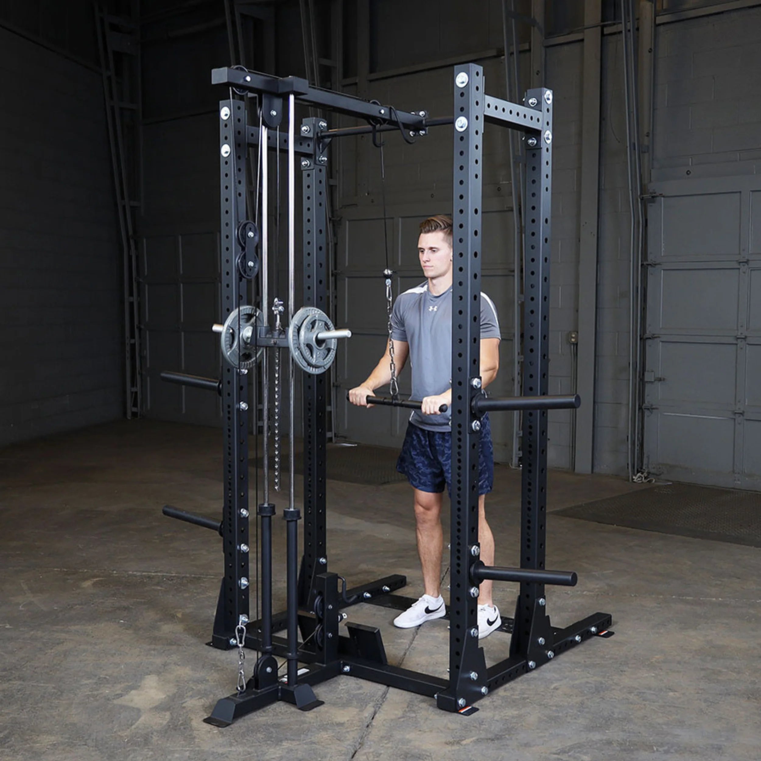 Body-Solid Pro Clubline SPRHLA Lat Attachment for SPR500 (New)