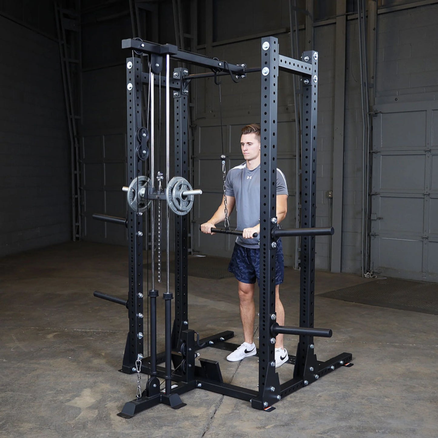 Body-Solid Pro Clubline SPRHLA Lat Attachment for SPR500 (New)