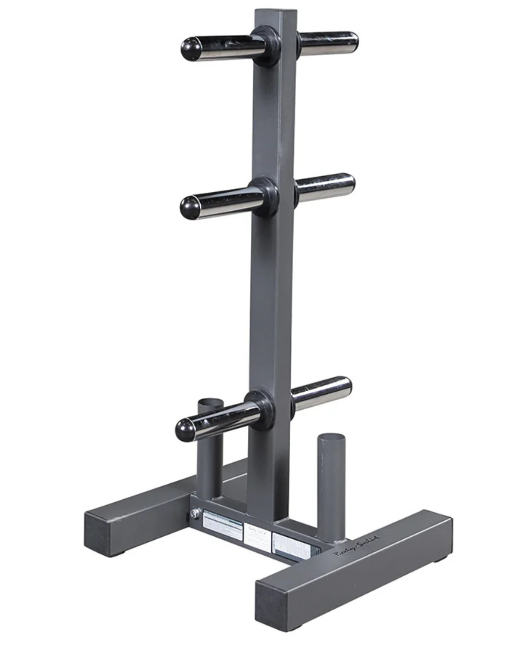 Body Solid WT46 Olympic Plate Tree & Bar Holder