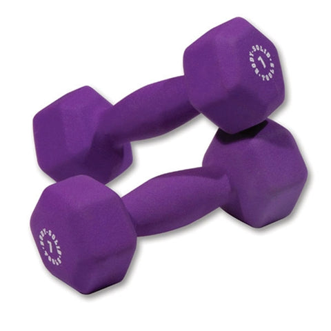 Body-Solid BSTNDS110 Neoprene Dumbbell 1-10 lbs. Set (New)