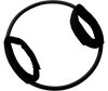 Body-Solid BSTART-5PACK Ankle Cuff Resistance Tubes (New)