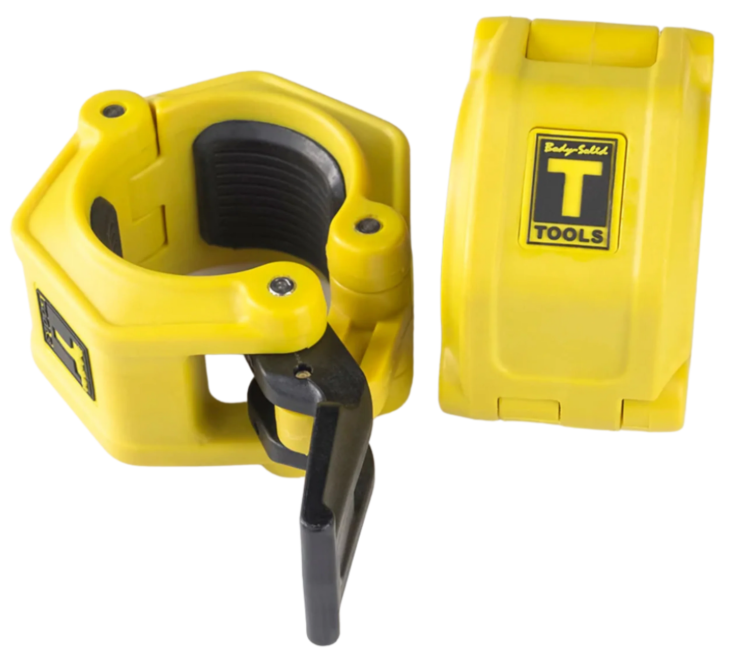 Body Solid BSTLJO2 OLY 2 Lock Jaw Collars - Yellow (New)