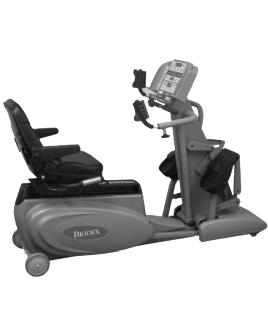 Biodex BioStep Semi-Recumbent Elliptical (Remanufactured)