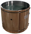 Dynamic Cold Therapy DCT-B-042-USSPC Barrel Spa - 316 Ultra Stainless Steel with Pacific Cedar Exterior (New)