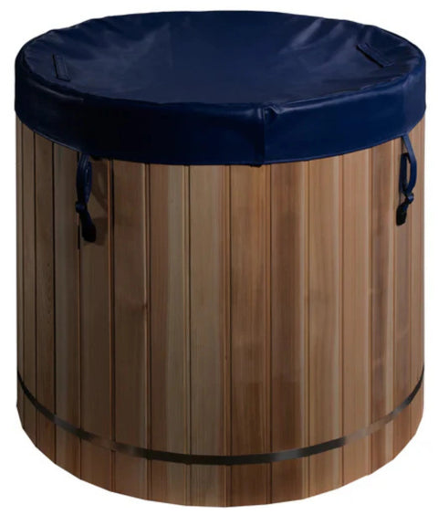 Dynamic Cold Therapy DCT-B-042-USSPC Barrel Spa - 316 Ultra Stainless Steel with Pacific Cedar Exterior (New)