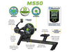 Dynamic Fluid M550 Rower (New) Image 4