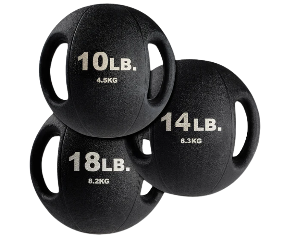 Body Solid BSTDMB14 Dual-Grip Medicine Ball - 14 lbs. (New)