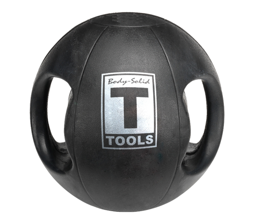 Body Solid BSTDMB14 Dual-Grip Medicine Ball - 14 lbs. (New)