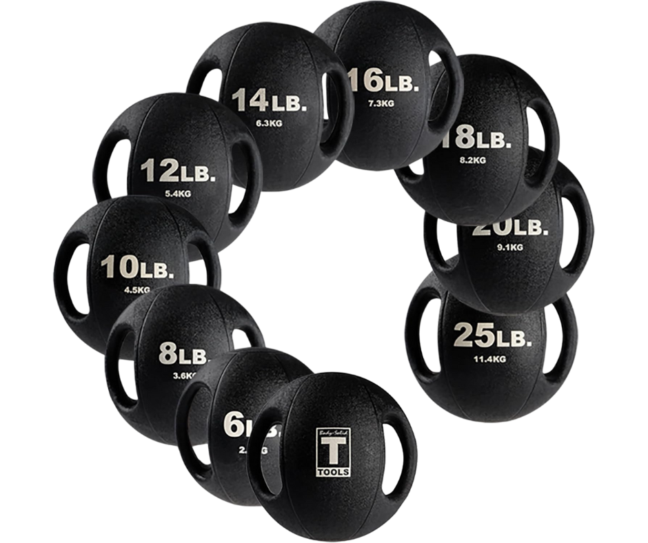 Body Solid BSTDMB25 Dual-Grip Medicine Ball - 25 lbs. (New)