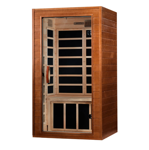 GoldenDesigns DYN-6103-01 Dynamic Avila 1-2-person Low EMF FAR Infrared Sauna (New)