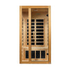 GoldenDesigns DYN-6119-01 Gracia 1-2 Person Low EMF FAR Infrared Sauna (New)