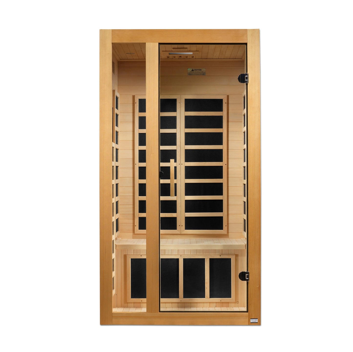 GoldenDesigns DYN-6119-01 Gracia 1-2 Person Low EMF FAR Infrared Sauna (New)