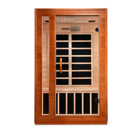 GoldenDesigns DYN-6203-01 Elite Dynamic Cordoba Elite 2-person Ultra Low EMF FAR Infrared Sauna (New)