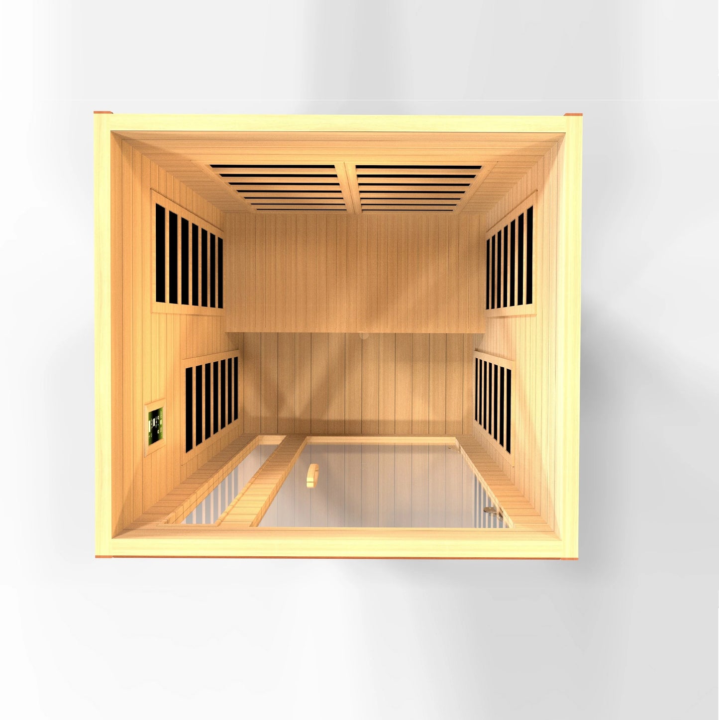 GoldenDesigns DYN-6203-01 Dynamic Cordoba 2-person Low EMF FAR Infrared Sauna (New)