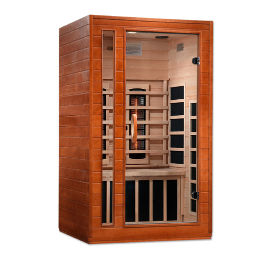 GoldenDesigns DYN-6203-02 FS Dynamic Cardoba 2-Person Full Spectrum Near Zero EMF FAR Infrared Sauna (New)