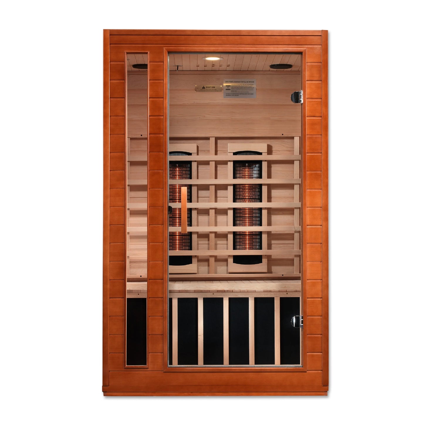 GoldenDesigns DYN-6203-02 FS Dynamic Cardoba 2-Person Full Spectrum Near Zero EMF FAR Infrared Sauna (New)