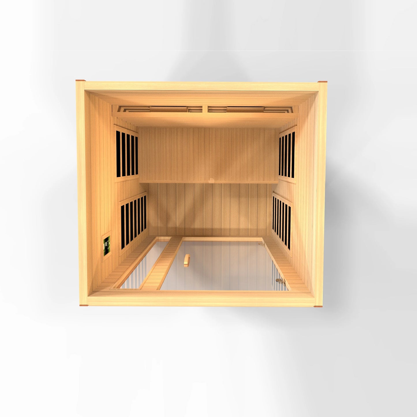 GoldenDesigns DYN-6203-02 FS Dynamic Cardoba 2-Person Full Spectrum Near Zero EMF FAR Infrared Sauna (New)