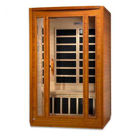 GoldenDesigns DYN-6206-01 Elite Dynamic San Marino Elite 2-person Ultra Low EMF FAR Infrared Sauna (New)