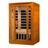 GoldenDesigns DYN-6206-01 Elite Dynamic San Marino Elite 2-person Ultra Low EMF FAR Infrared Sauna (New)