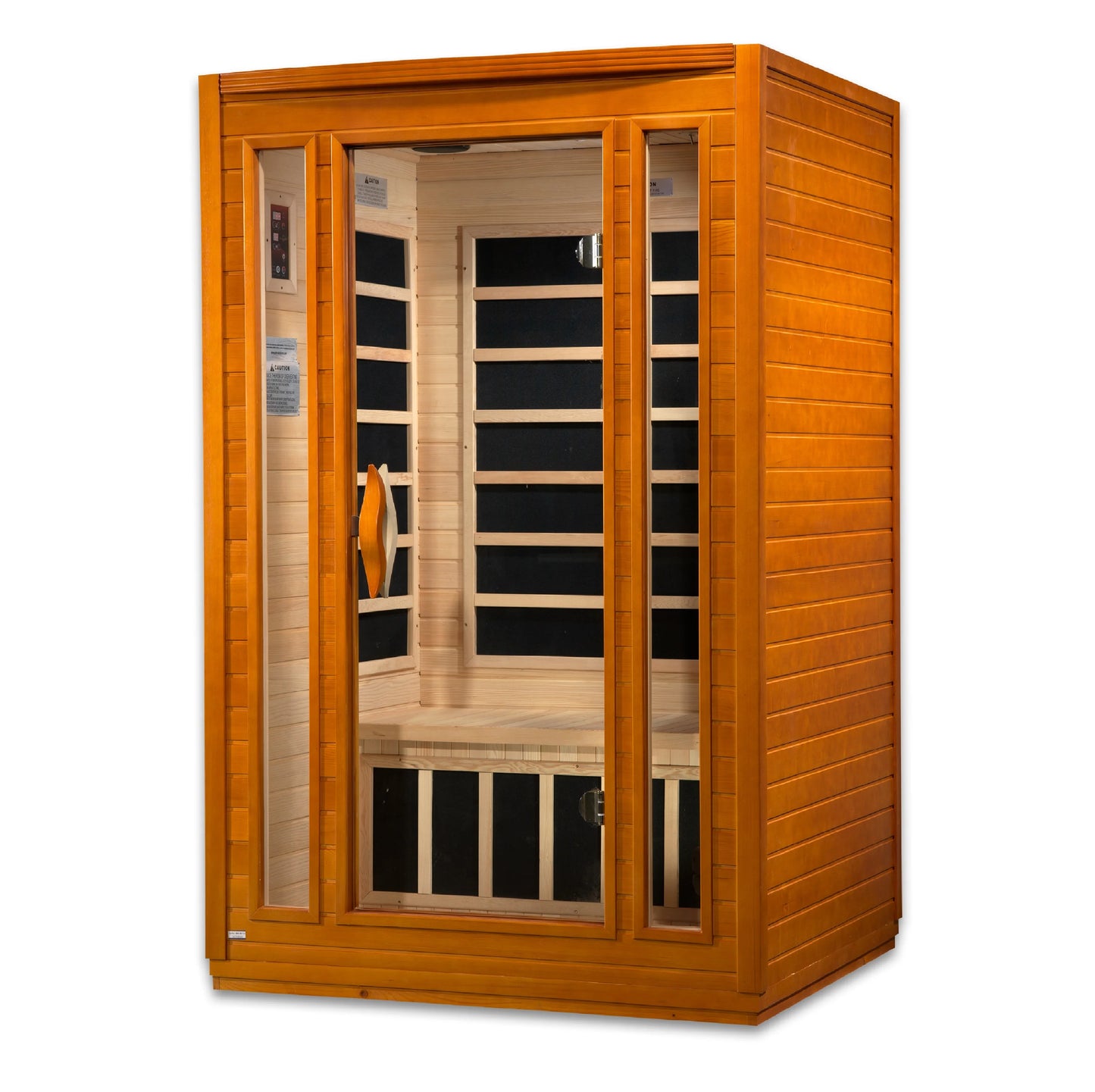 GoldenDesigns DYN-6206-01 Elite Dynamic San Marino Elite 2-person Ultra Low EMF FAR Infrared Sauna (New)