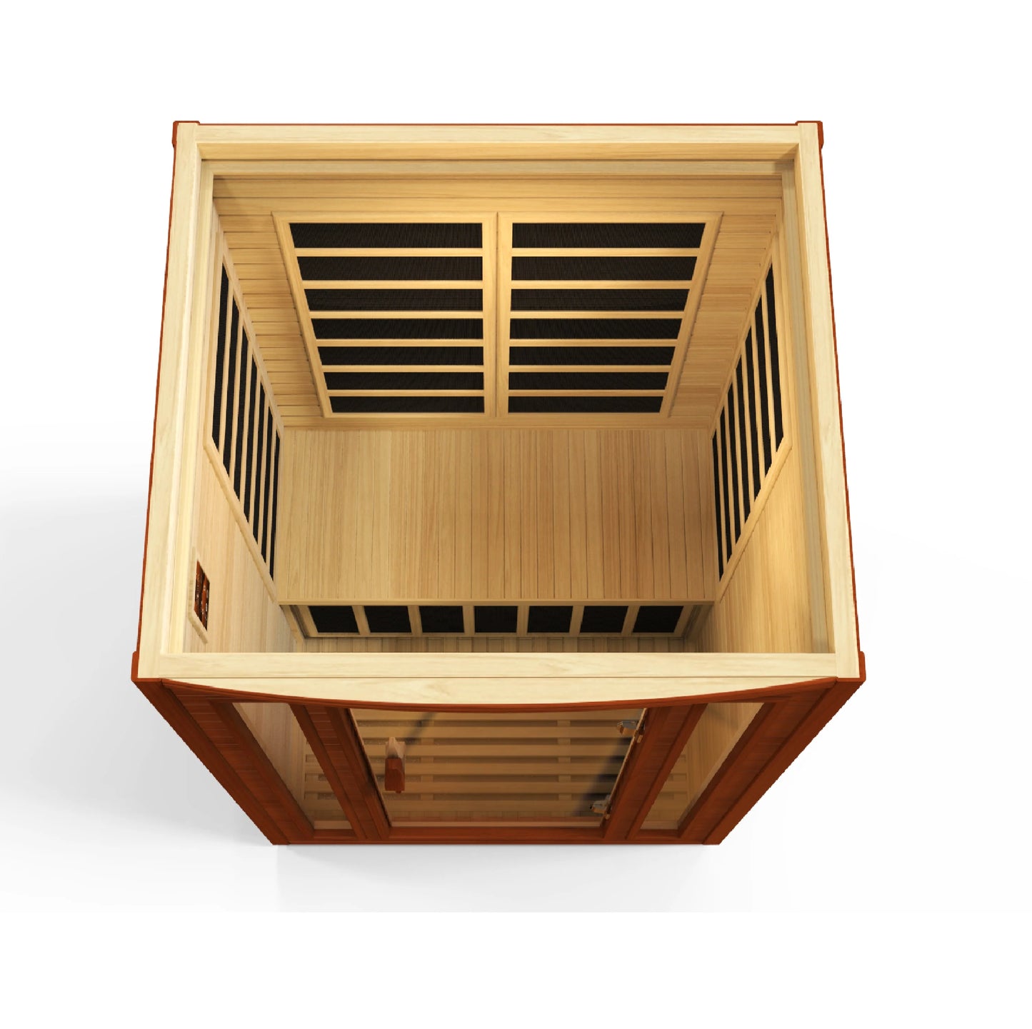 GoldenDesigns DYN-6206-01 Elite Dynamic San Marino Elite 2-person Ultra Low EMF FAR Infrared Sauna (New)