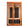 GoldenDesigns DYN-6209-02 Elite Dynamic Santiago Elite 2-person Ultra Low EMF FAR Infrared Sauna (New)