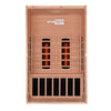 GoldenDesigns DYN-6209-03 FS Dynamic Santiago 2-Person Full Spectrum Near Zero EMF FAR Infrared Sauna (New)