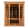 GoldenDesigns DYN-6315-02 Elite Vila 3 Person Ultra Low EMF Far Infrared Sauna (New) Image 2