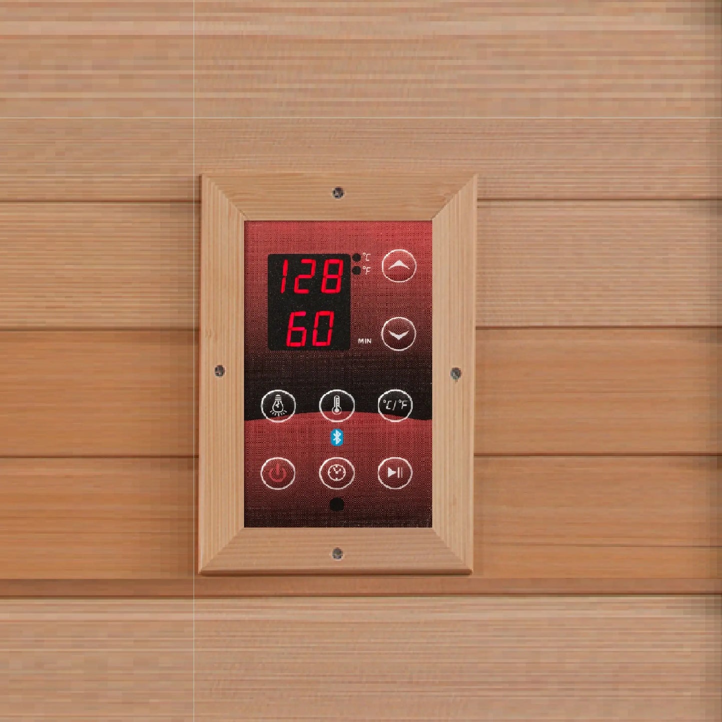GoldenDesigns DYN-6315-02 Elite Vila 3 Person Ultra Low EMF Far Infrared Sauna (New) Image 9