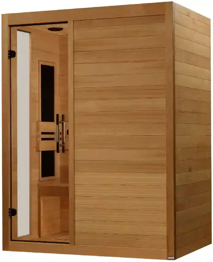 GoldenDesigns DYN-6315-05 Elite Dynamic "Toscana" 3 Person Ultra Low EMF FAR IR Sauna (New) Image 3