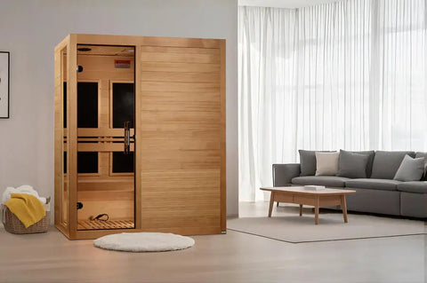 GoldenDesigns DYN-6315-05 Elite Dynamic "Toscana" 3 Person Ultra Low EMF FAR IR Sauna (New) Image 5