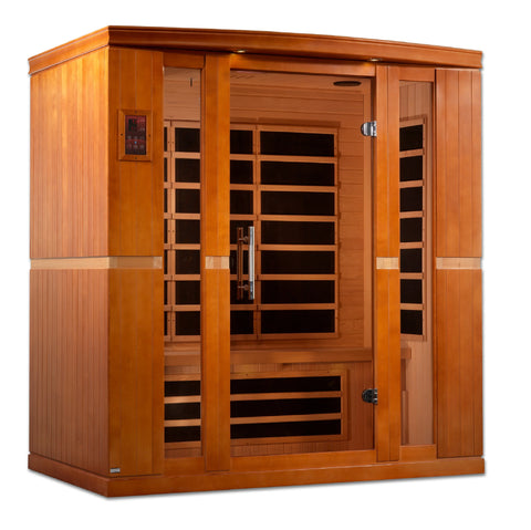 GoldenDesigns DYN-6440-01 Dynamic "Bergamo" Low EMF Far Infrared Sauna (New)